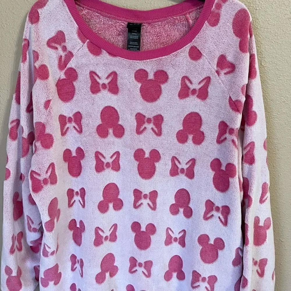 Disney Minnie Mouse Fleece Jogger Lounge XXL - Picture 4 of 10